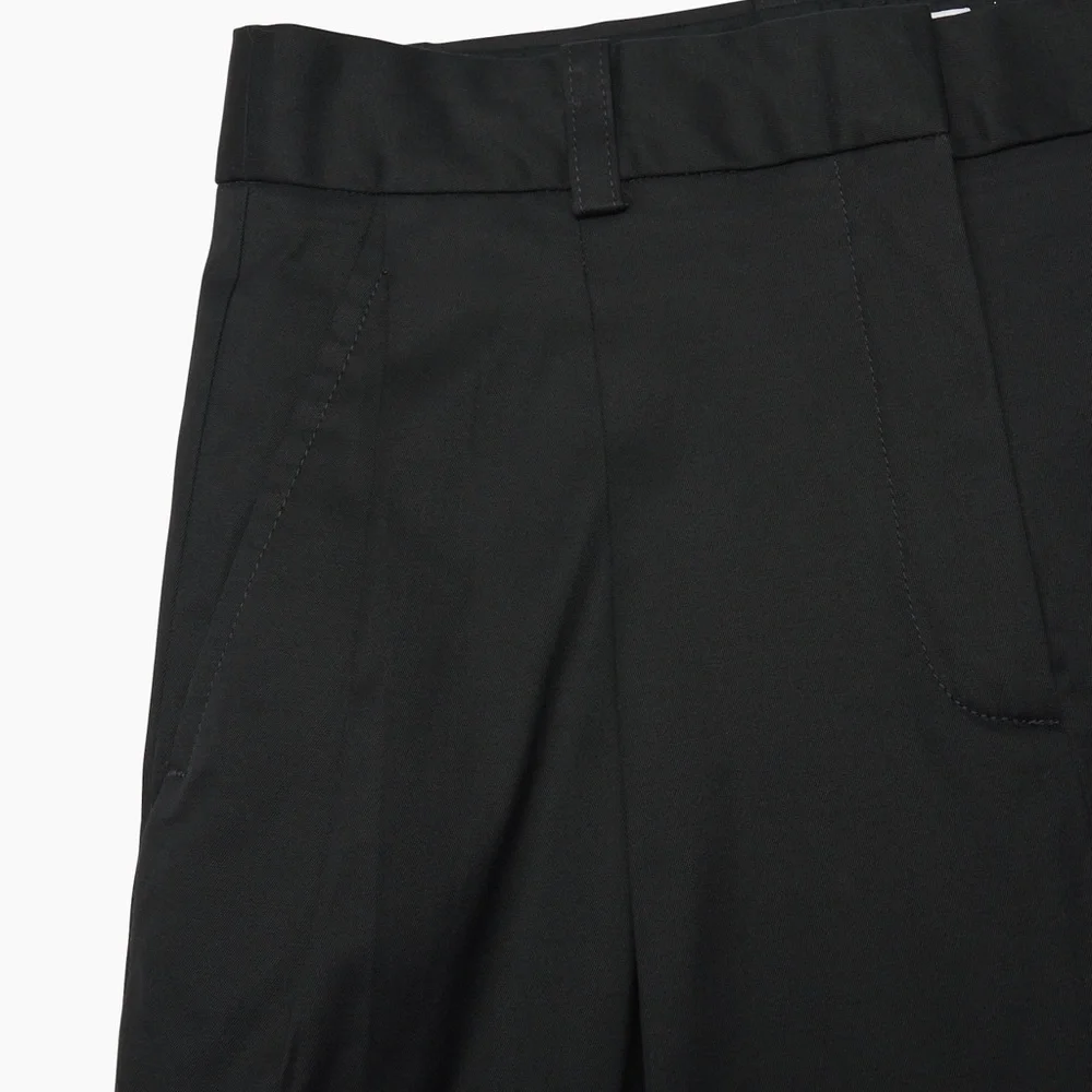 NWT Aritzia Babaton Inbound pleated front Wide Leg mid rise pants size 2 - Picture 6 of 12
